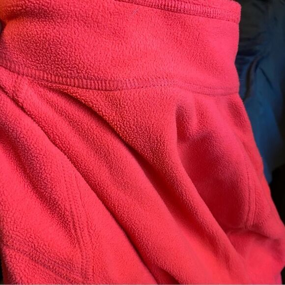 The North Face Quarter-zip fleece pullover Jacket hot neon pink/coral -Small - Picture 9 of 9